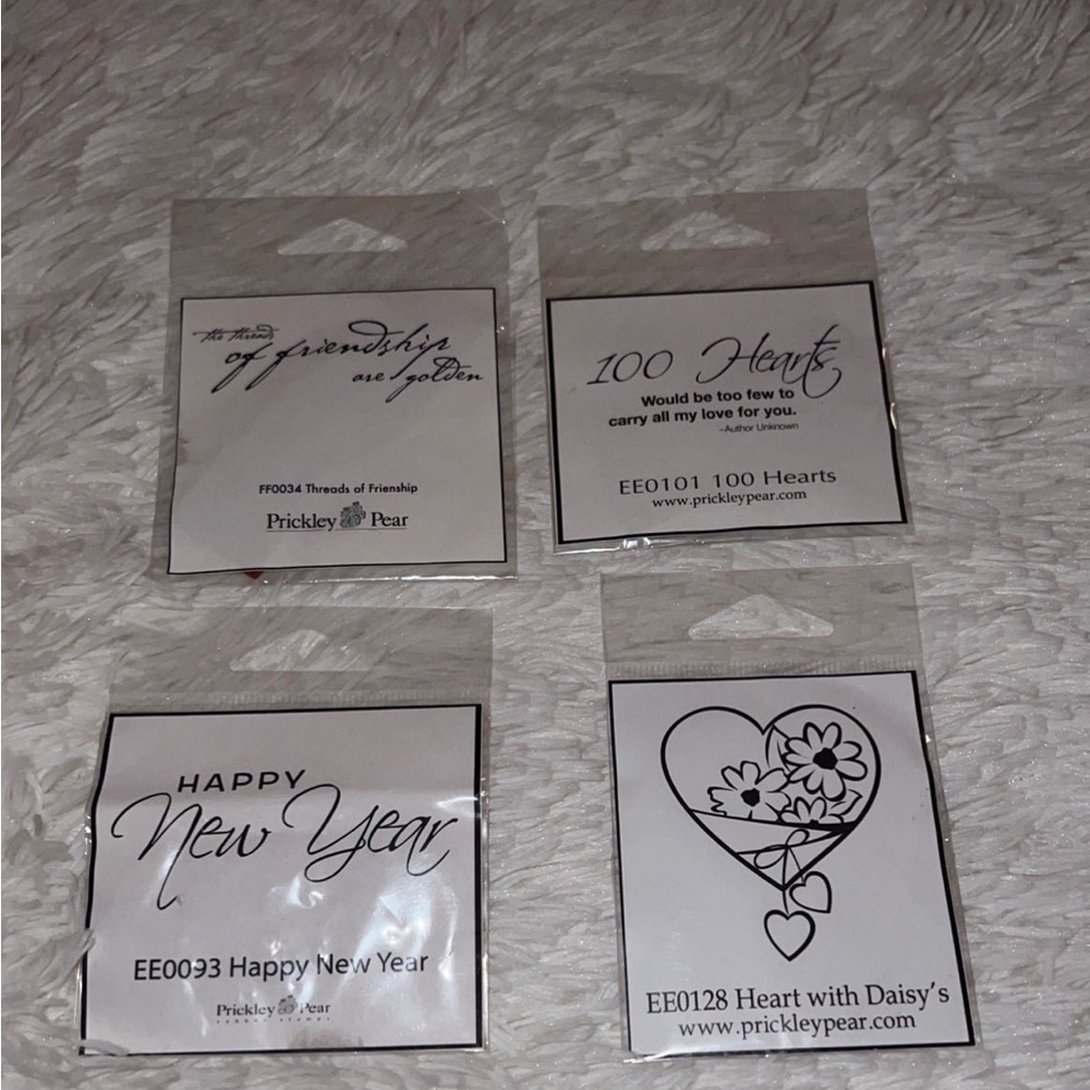Rubber stamps